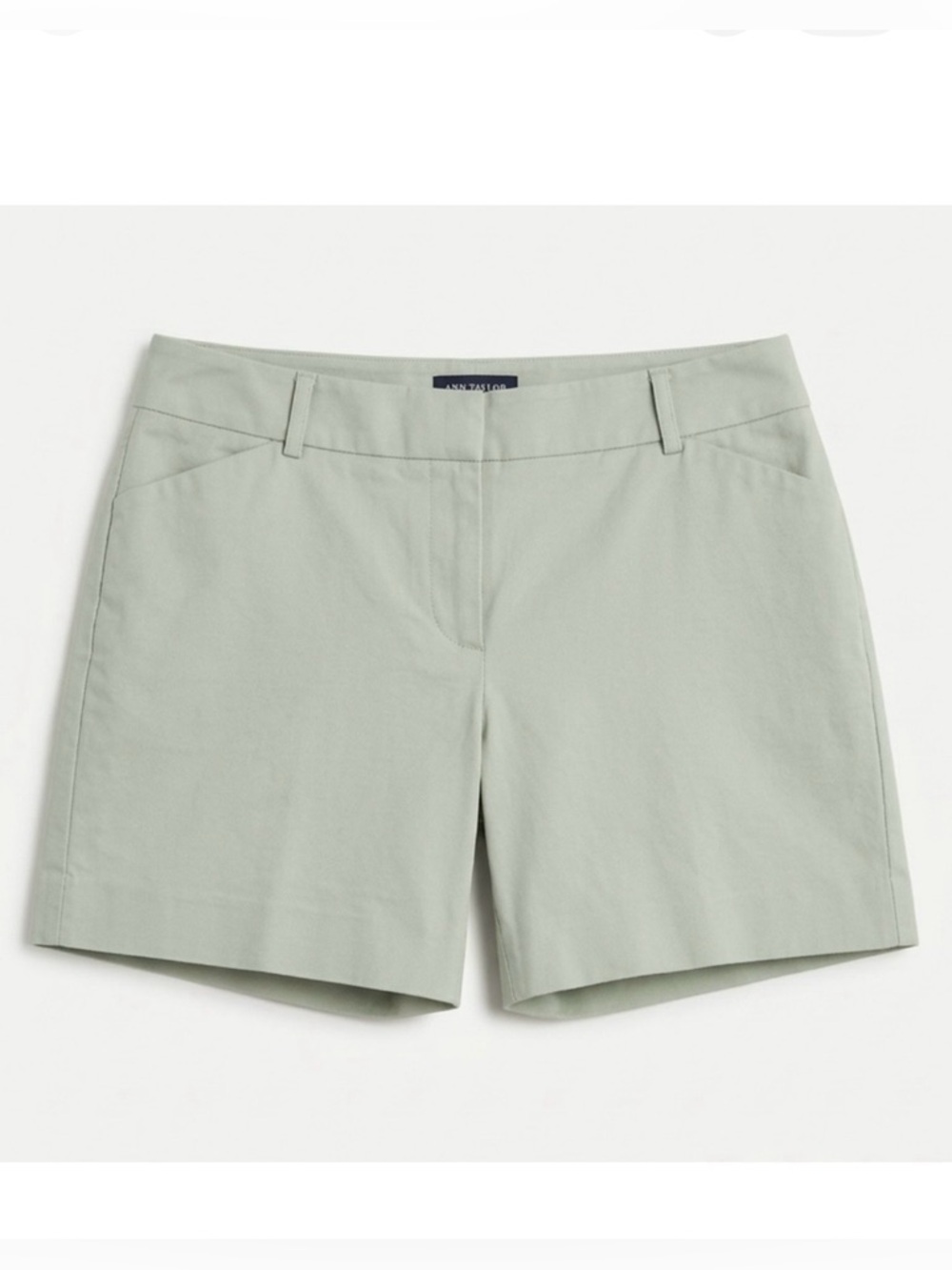 ANN TAYLOR Cotton Spandex Green 5” Inseam Shorts Size 4